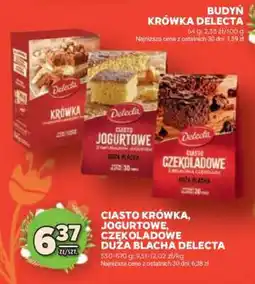 Stokrotka Market Ciasto Krówka, Jogurtowe, Czekoladowe Duża Blacha Delecta oferta