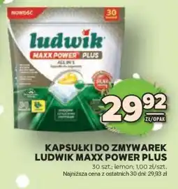 Stokrotka Market Kapsułki do zmywarek Ludwik Maxx Power Plus oferta