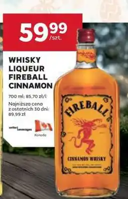 Stokrotka Market Whisky Liqueur Fireball Cinnamon oferta