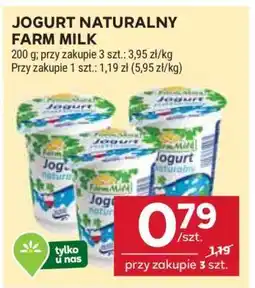Stokrotka Market Jogurt naturalny Farm Milk oferta