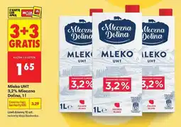Biedronka Mleko UHT 3,2% Mleczna Dolina, 1 l oferta