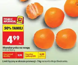 Biedronka Mandarynka na wage oferta