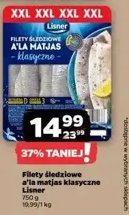 Netto Filety śledziowe a’la matjas klasyczne Lisner oferta