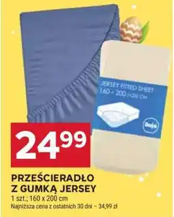 Stokrotka Market Prześcieradło z gumką jersey oferta