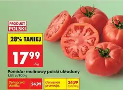 Biedronka Pomidor malinowy polski układany oferta