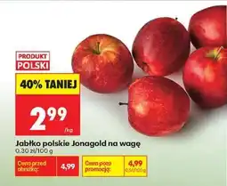 Biedronka Jabłko polskie Jonagold na wagę oferta