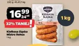 Netto Kiełbasa śląska Mistrz Rohus oferta