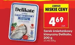Biedronka Serek śmietankowy klasyczny Delikate, 200 g oferta