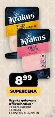 Netto Szynka gotowana z fileta Krakus oferta