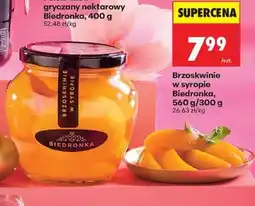 Biedronka Brzoskwinie w syropie Biedronka 560 g 300 g oferta