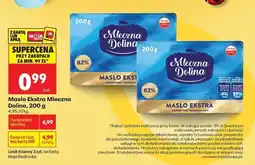 Biedronka Masło Ekstra Mleczna Dolina 200 g oferta