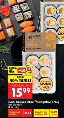 Biedronka Sushi Sakura Atsui/Mangetsu, 175 g oferta