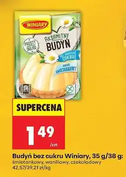 Biedronka Budyń bez cukru Winiary, 35 g/38 g oferta