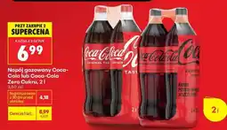 Biedronka Napój gazowany Coca-Cola lub Coca-Cola Zero Cukru, 2 l oferta