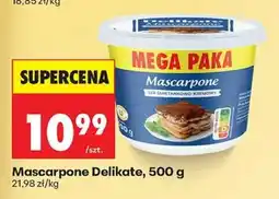 Biedronka Mascarpone Delikate, 500 g oferta