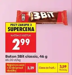 Biedronka Baton 3Bit classic, 46 g oferta