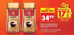 Biedronka Kawa rozpuszczalna MK Café Gold 175 g oferta