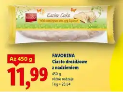 Lidl Favorina Ciasto drożdżowe z nadzieniem oferta