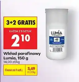 Biedronka Wkład parafinowy Lumia , 150 g oferta