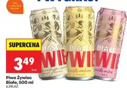 Biedronka Piwo Żywiec białe 500 ml oferta