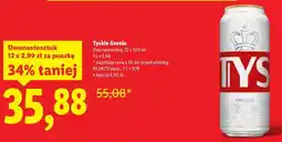Lidl Tyskie Gronie oferta