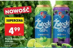 Biedronka Piwo Żatecky 0,0%, 500 ml oferta
