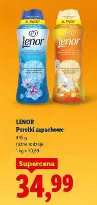Lidl LENOR Perełki zapachowe oferta