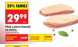 Biedronka Filet z piersi kaczki oferta