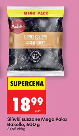 Biedronka Śliwki suszone Bakello oferta