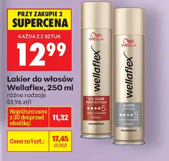 Biedronka Lakier do włosów Wella oferta