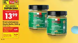 Biedronka Krem z pistacji GustoBello oferta