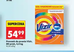Biedronka Proszek do prania Vizir oferta