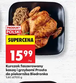 Biedronka Kurczak faszerowany Prosto do Piekarnika oferta