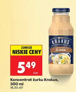 Biedronka Koncentrat żurku Krakus oferta