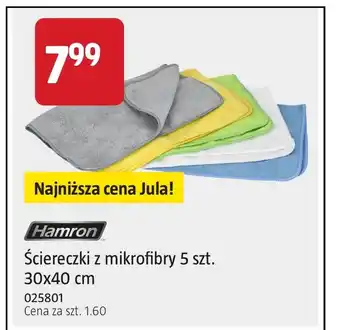 Jula Ściereczki Hamron oferta