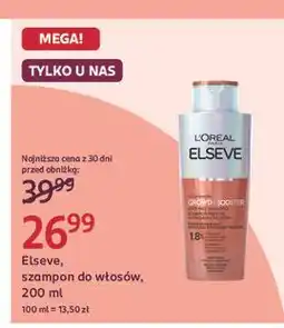 Rossmann Szampon wzmacniający przeciw wypadaniu włosów L'oreal Elseve Growth Booster oferta