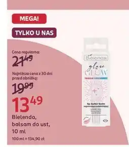 Rossmann Balsam do ust Bielenda Glaze & Glow oferta