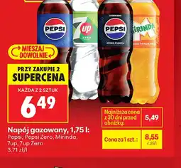 Biedronka Pepsi, Mirinda, 7up napój gazowany oferta