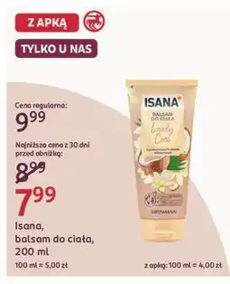 Rossmann Balsam do ciała lovely coco Isana oferta