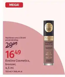 Rossmann Bronzer w płynie Eveline Wonder Match oferta