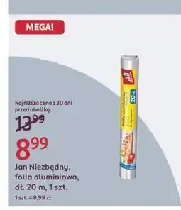 Rossmann Folia aluminiowa 20 m Jan Niezbędny oferta
