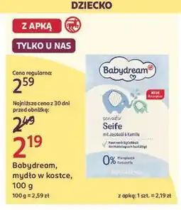 Rossmann Mydło dla dzieci Babydream oferta