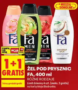 Biedronka Źel pod prysznic FA oferta