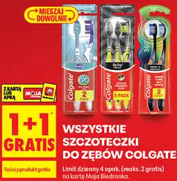 Biedronka WSZYSTKIE SZCZOTECZKI DO ZĘBW COLGATE oferta