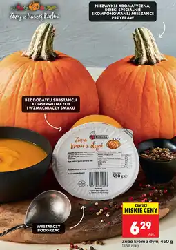 Biedronka Zupa krem z dyni oferta