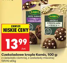 Biedronka Czekoladowe krople Kamis oferta