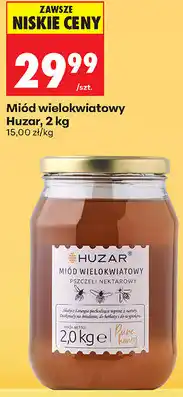 Biedronka Miód wielokwiatowy Huzar oferta