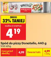 Biedronka Spód do pizzy Donatello oferta