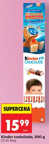 Biedronka Kinder czekolada oferta