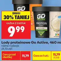 Biedronka Lody proteinowe Go Active oferta
